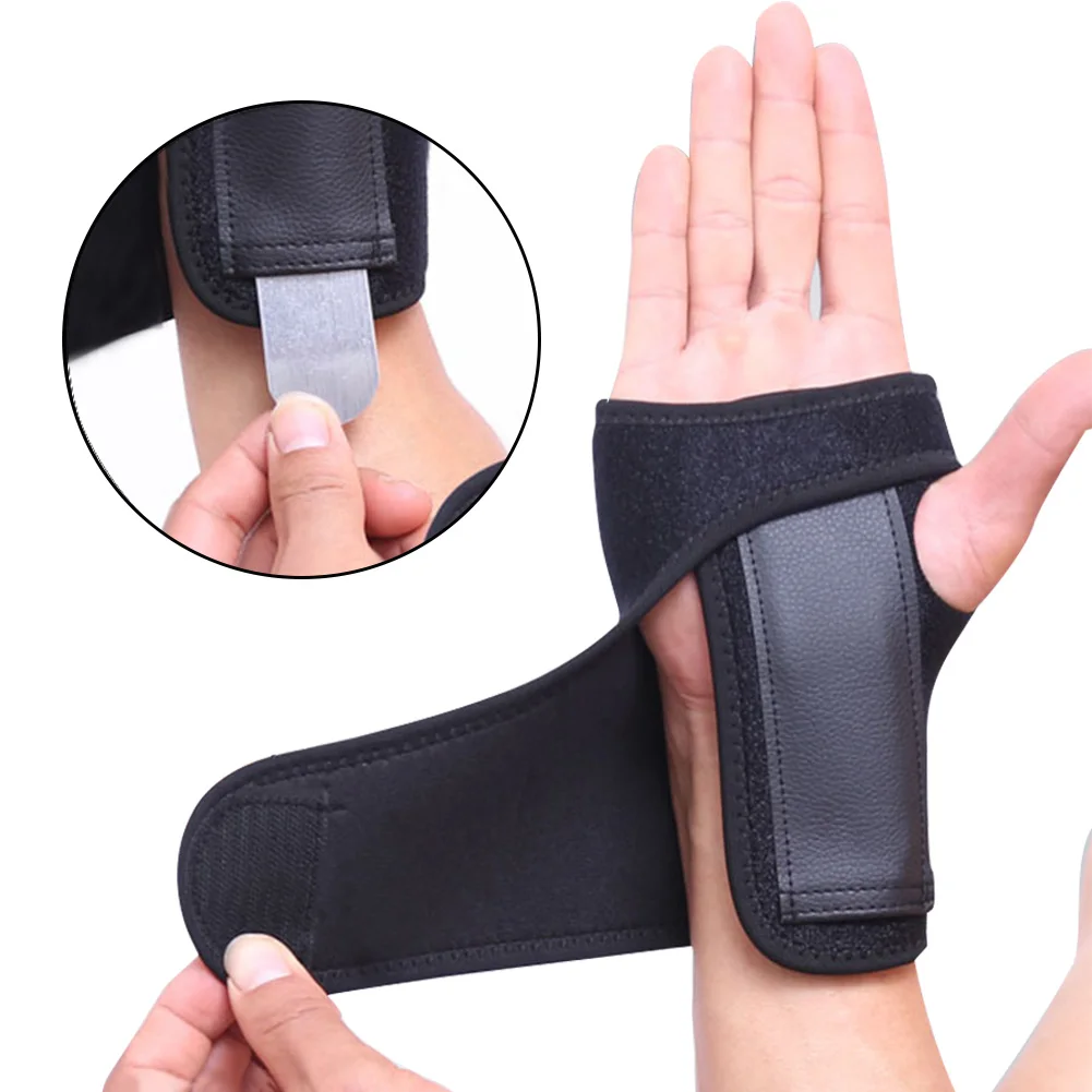 

1Pair Wrist Hand Support Splint Palm Brace for Carpal Tunnel Tendonitis Arthritis Sprains P9