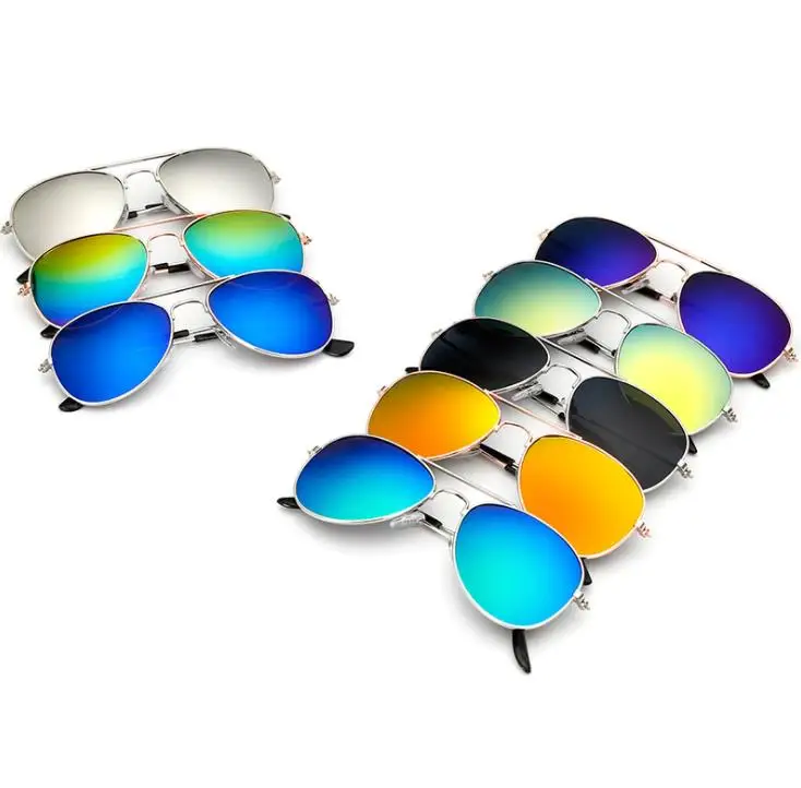 

18 цветов, взрослые солнцезащитные очки-авиаторы Piolt, Красочные мужские солнцезащитные очки с защитой от головокружения, из сплава, подарки на праздник и вечерние SN1315