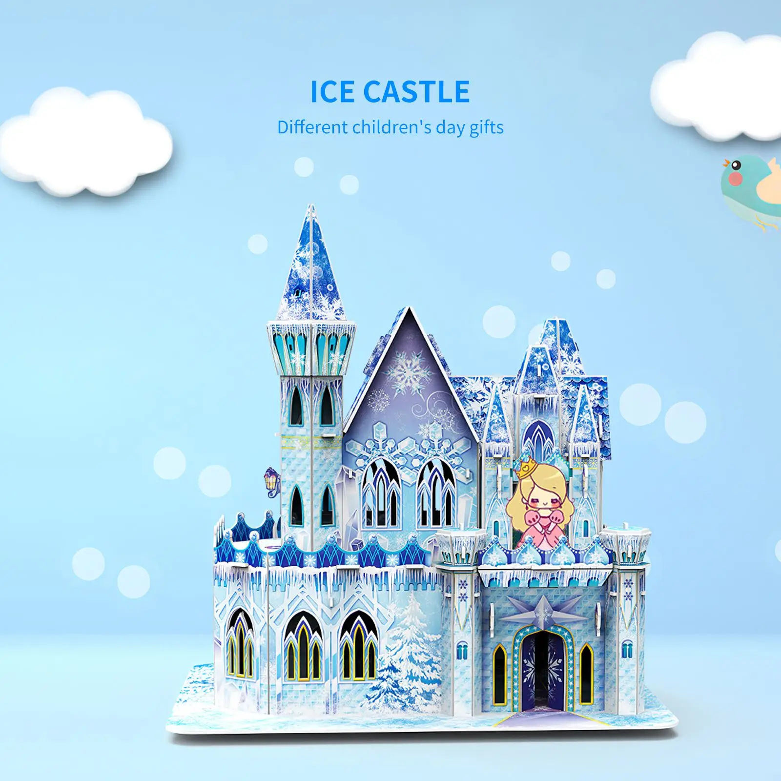 3D головоломки дома модель здания игрушка сделай сам замок Головоломка обучения