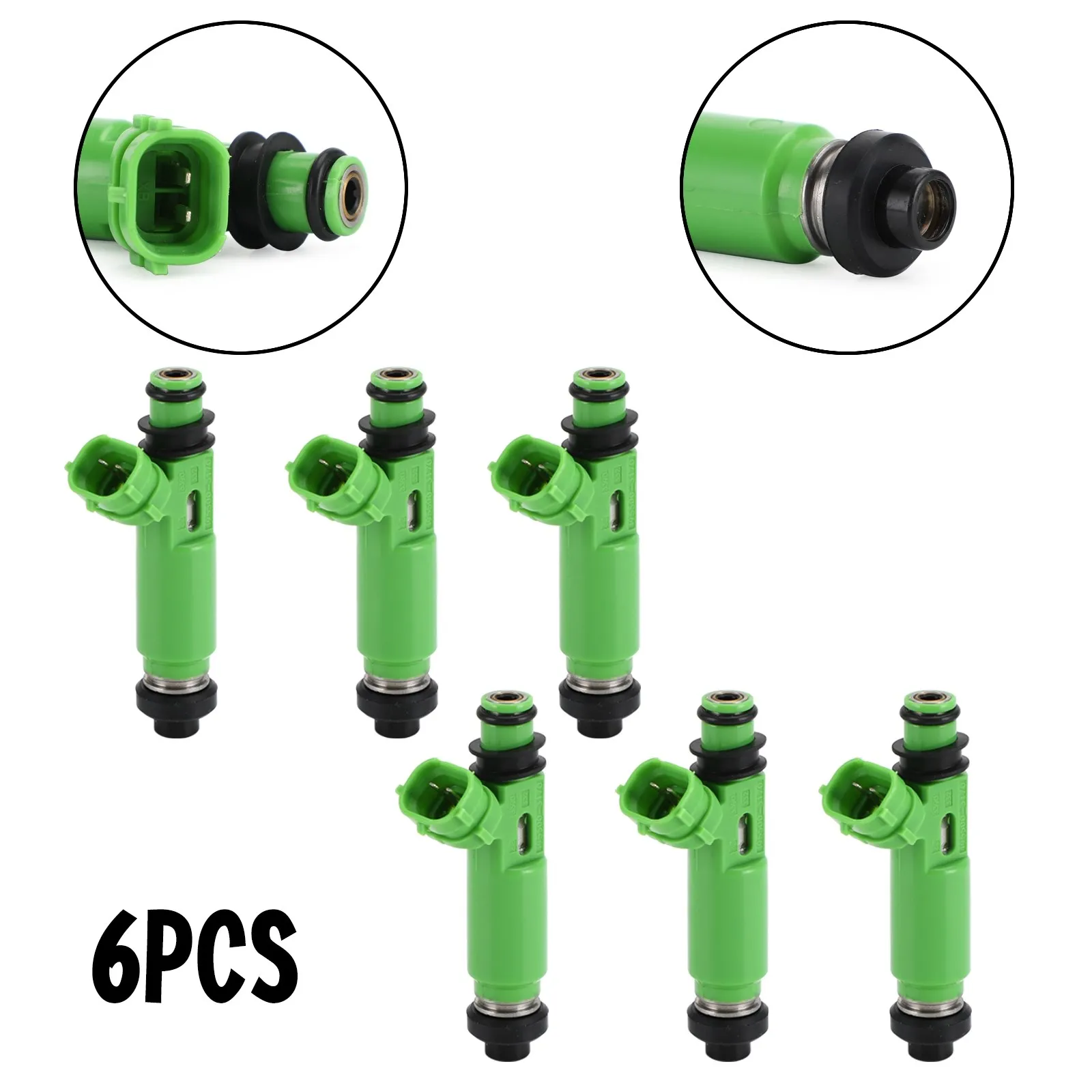 

Topteng 6PCS Fuel Injectors For Mazda Montero Sport 3.0L V6 1997-2001 FJ662 1955003300 FJ906 3531023 Car Auto Parts