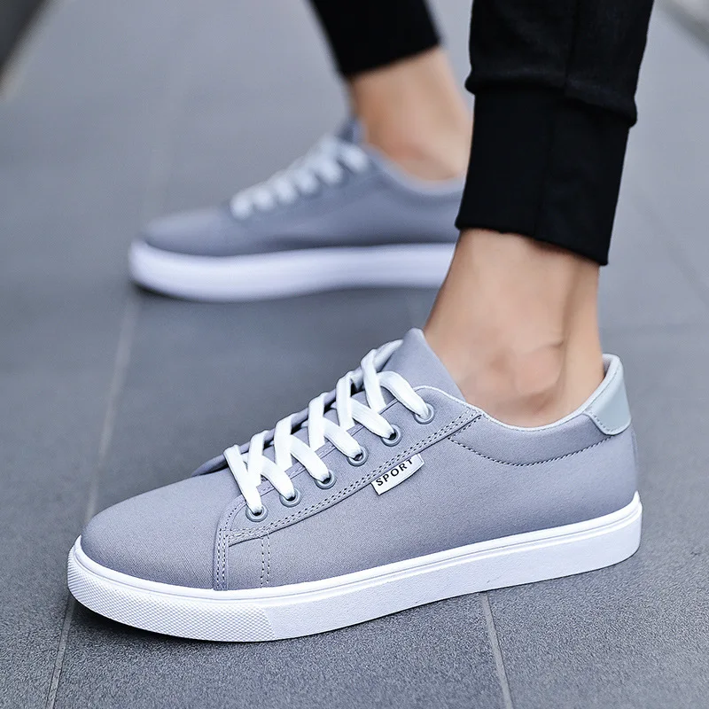 Новые Популярные стильные мужские повседневные туфли на шнуровке плоской