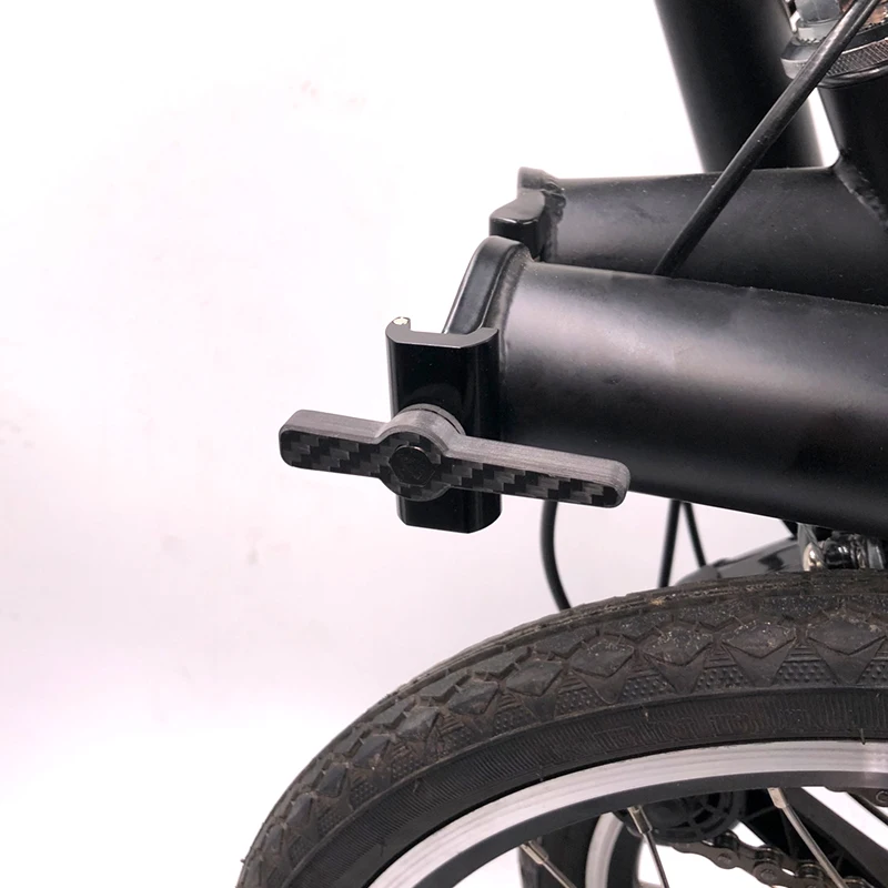TWTOPSE углерода Титан осевой шарнир Зажим для Brompton складные грипы велосипедного