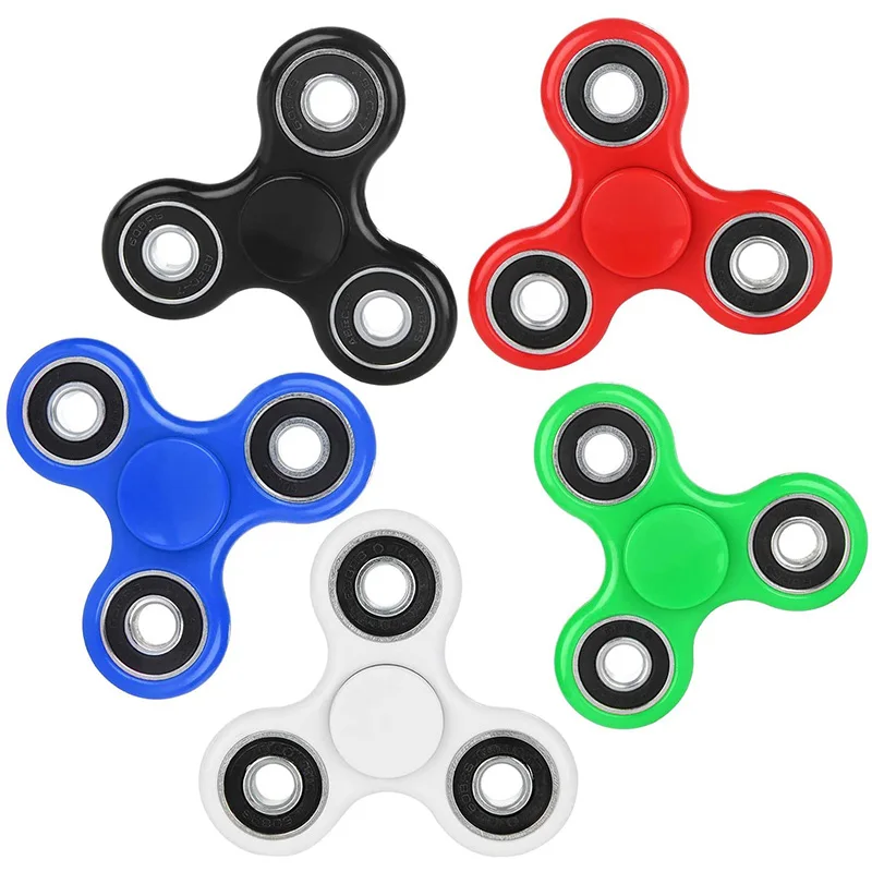 

Fidget Spinner ADHD Anxiety Toys 5 Pack Stress Relief Reducer Spin for Adults Children Autism Fidgets Best EDC Finger Toy XXY1