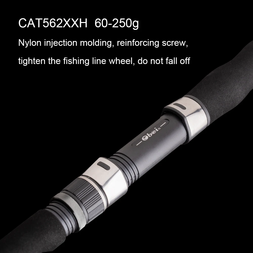 Obei HURRICANE 1,8 м, 2,1 м, 2,4 м, 2,7 м, 3 секции, удочка для ловли рыбы, для путешествий, ультра светильник, литье, спиннинговая приманка, 5 г-40 г, м/мл/МХ, удилище