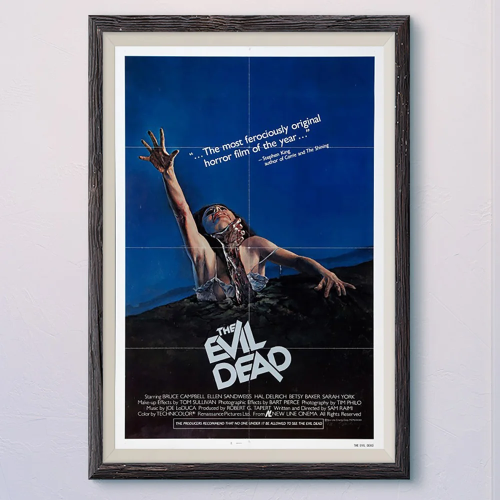 

N425 THE EVIL DEAD Винтаж, классическое кино ткань HD постер художественный подарок для украшения дома