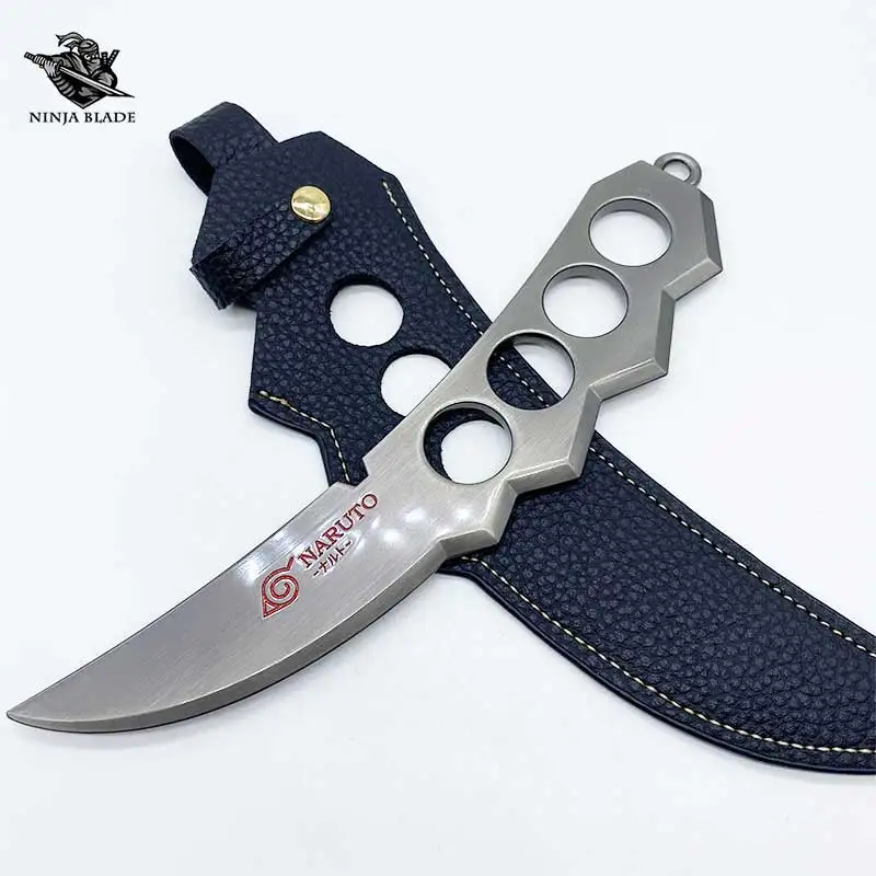 Оружие ниндзя с деревянными листьями лезвие чакры Асума Минато кунай нож дракона