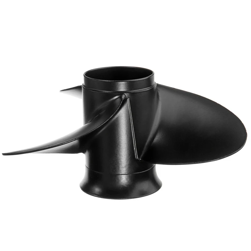 

9 1/4 x 11 Aluminum Boat Outboard Propeller For Suzuki 9.9-15HP 58100-93743-019 Aluminium Alloy Black 3 Blades 10 Spline Tooth
