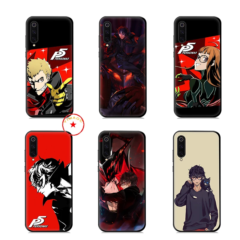 p5 P Persona 5 Soft Silicone Case for Xiaomi Redmi K20 S2 7A 6A 6 Pro Plus 5A GO 4A 4X |