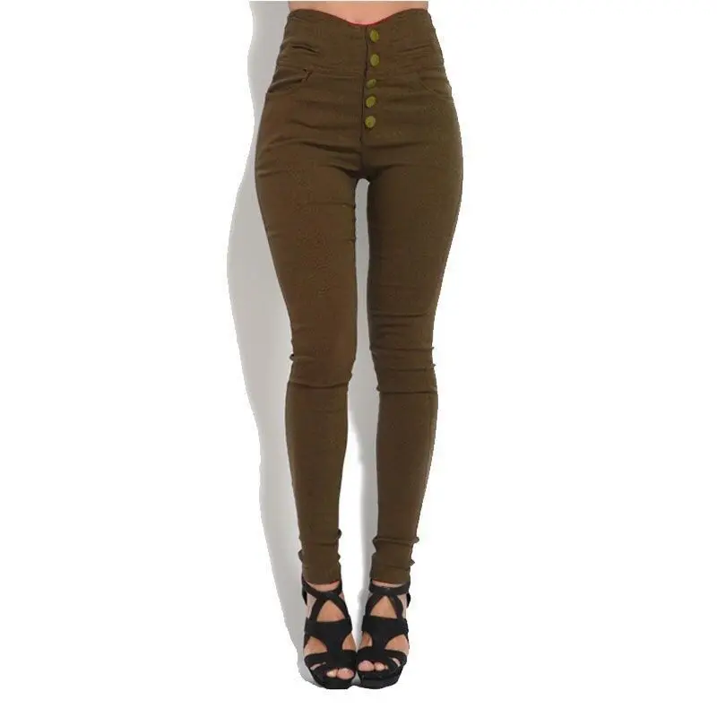 Пикантные женские модные супер эластичные брюки карандаш в стиле ретро