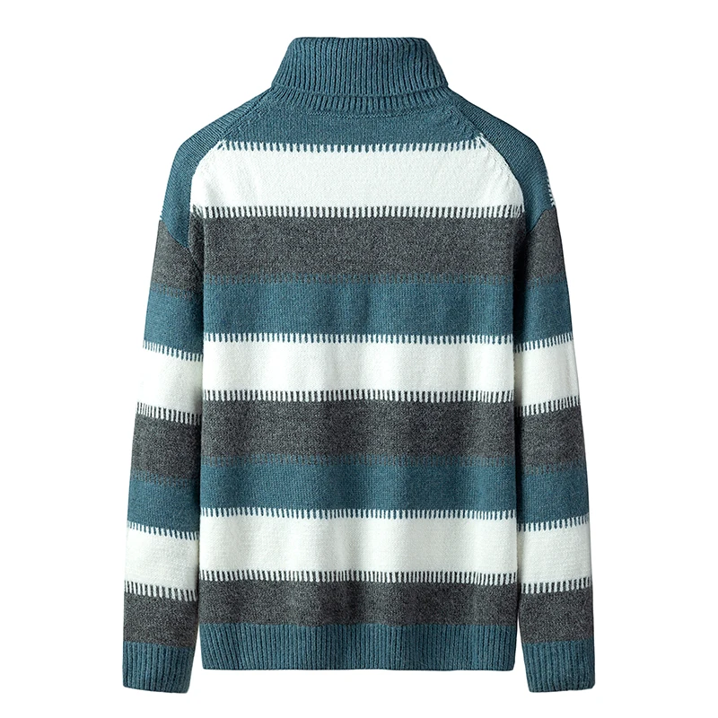 Мужской свитер Huncher Мужская водолазка осенне-зимний Повседневный джемпер с