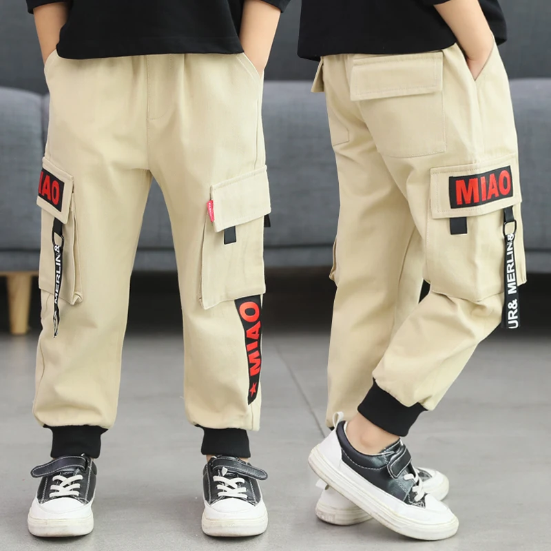 A15 штаны для мальчиков брюки спортивные повседневные хлопковые подростков