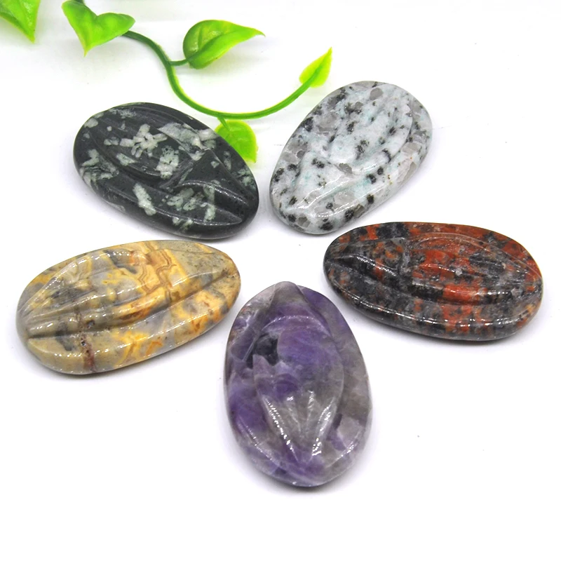 

2" Source Of Life Statue Natural Stones And Crystals Carved Vulva Figurine Craft Gifts Healing Gemstone Massage Tools Room Decor