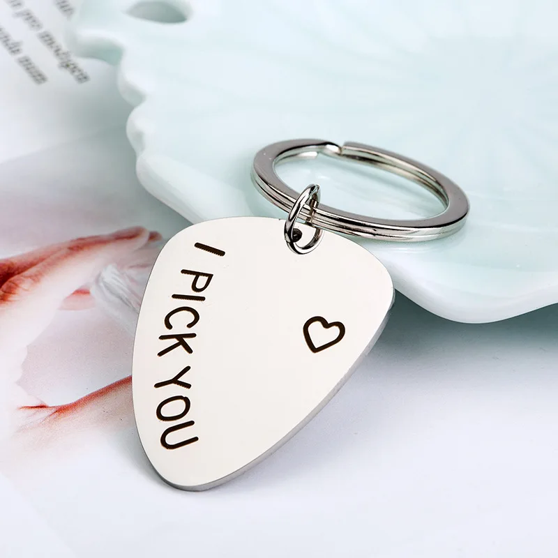 

Брелок из нержавеющей стали с надписью «Я тебя жду»