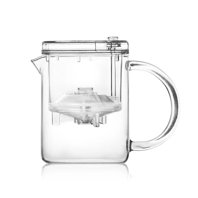 Чайный сервиз стеклянный чайник бытовой фильтр для напитков чайный горшок