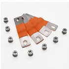 Изолированная Гибкая шина плоская медная шина 3 мм 3,2 а для 3,7 в Ач батарея Pcak детали с Cu Ni