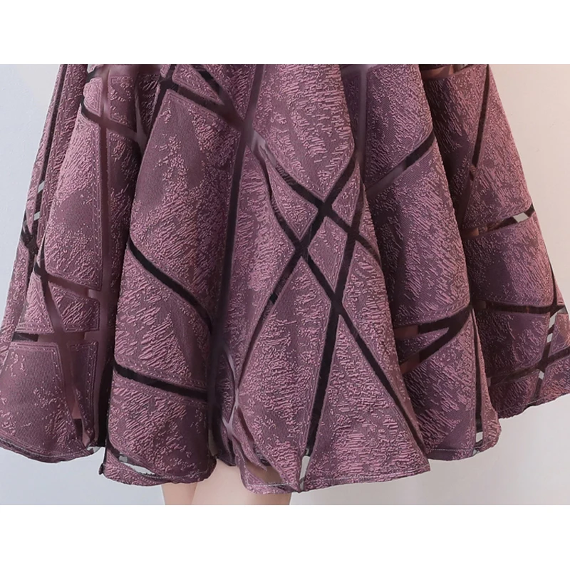 Недорогие платья подружки невесты на молнии с круглым вырезом средней длины и