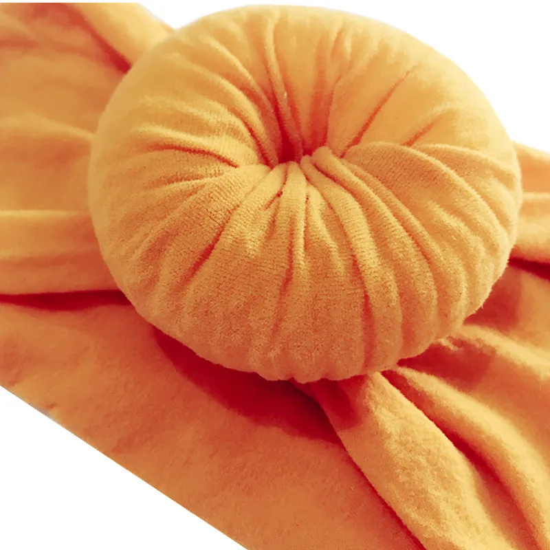 Пончик нейлоновая Детская повязка на голову эластичная для новорожденных мягкие