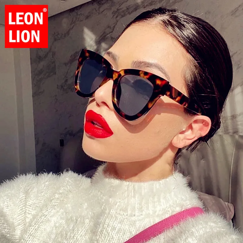 

LeonLion Vintage Cateye Sunglasses Women 2021 Retro Sun Glasses Women/Men Brand Designer Eyeglasses Women Oculos De Sol Gafas