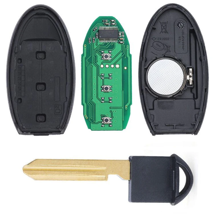 Смарт-флешка Keyecu S180144104 с 3 кнопками чип 433 92 МГц ID4A для Nissan Qashqai X-trail 2014 2015 2016 KR5S180144104