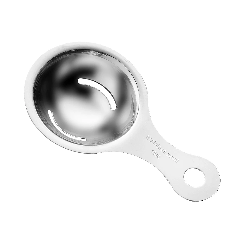 

Egg separator Egg white separator 304 stainless steel egg yolk separator egg holder whisk kitchen items baking egg slicer eggs
