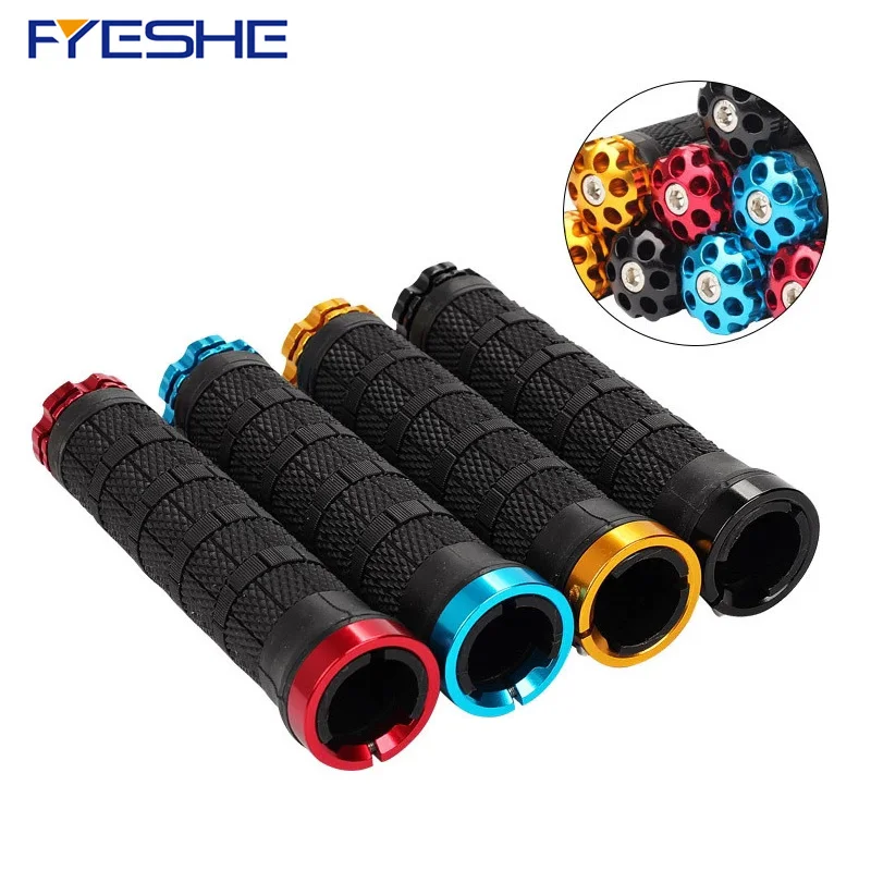Велосипедные ручки противоскользящие резиновые для велосипеда горного концевые