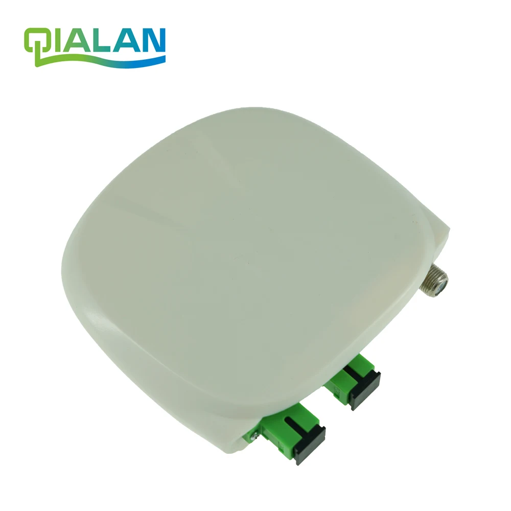 Оптоволоконный FTTH оптический приемник SC/APC-SC/APC с WDM и AGC мини-узлом Внутренний оптический приемник и оптический Transeiver