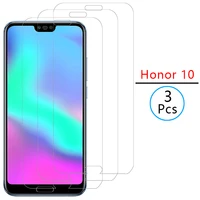 protective glass for huawei honor 10 screen protector tempered glas on honor10 5 84 film huawey huwei hawei honer onor honr hono