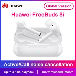 original huawei freebuds 3i wireless earphone tws bluetooth earphone headset active noise canceling 3 mic system global version free global shipping