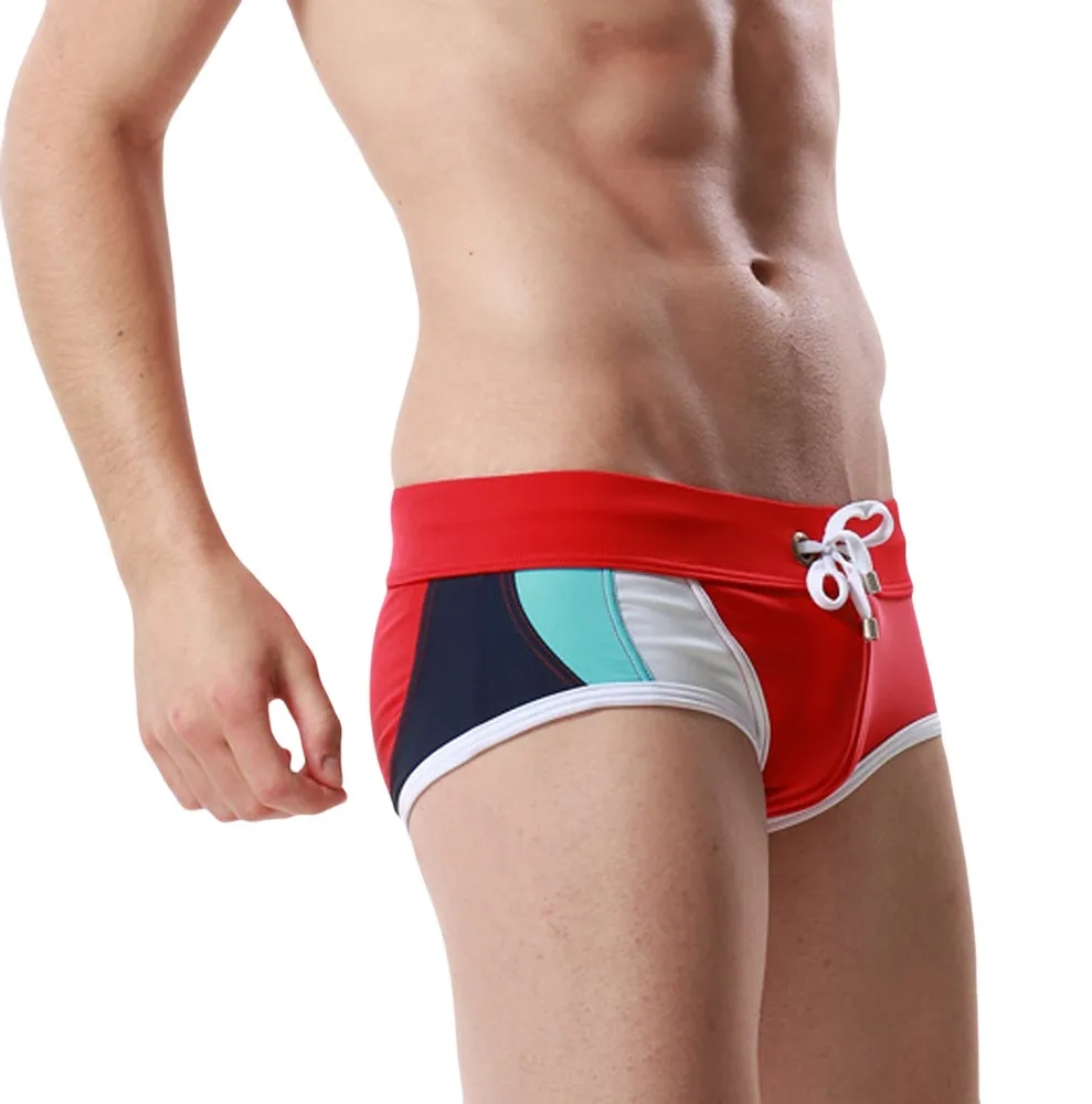 Мужские дышащие плавки брюки одежда для плавания шорты тонкая бикини купальный