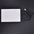 Массажный коврик с подогревом и USB-зарядкой, портативная теплая подставка для ног и всего тела, коврик для мыши, обувь, золотой, забота о здоровье, оптовая продажа