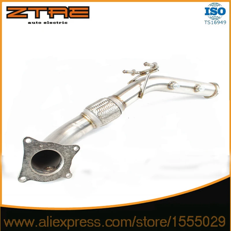 Выхлопная труба из нержавеющей стали для Golf R MK6 FSI K04 12 13 дюймов 3 дюйма|turbo kkk|turbo