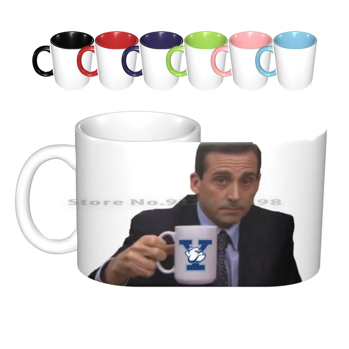 

Yale The Office Michael Ceramic Mugs Coffee Cups Milk Tea Mug Yale Yale University The Office Michael Tv Trending Top Selling