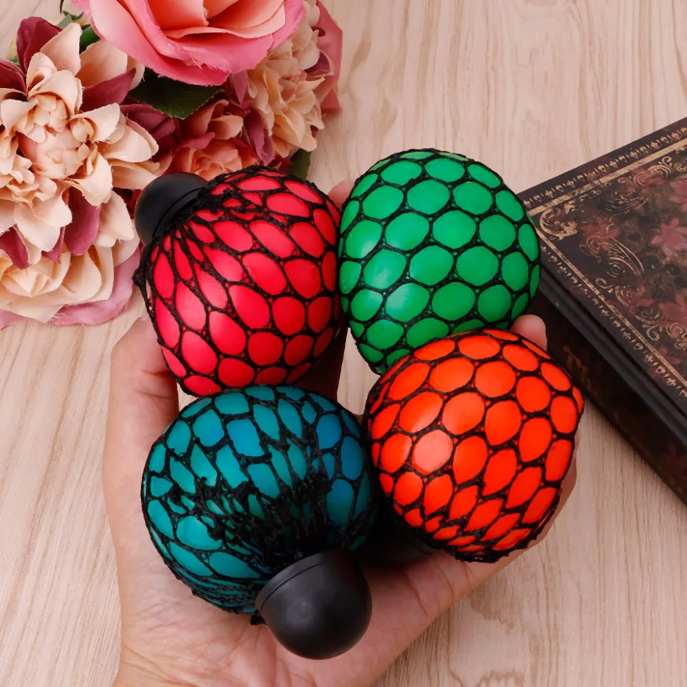 1 шт. антистрессовая игрушка для лица с виноградным шариком игра снятия стресса