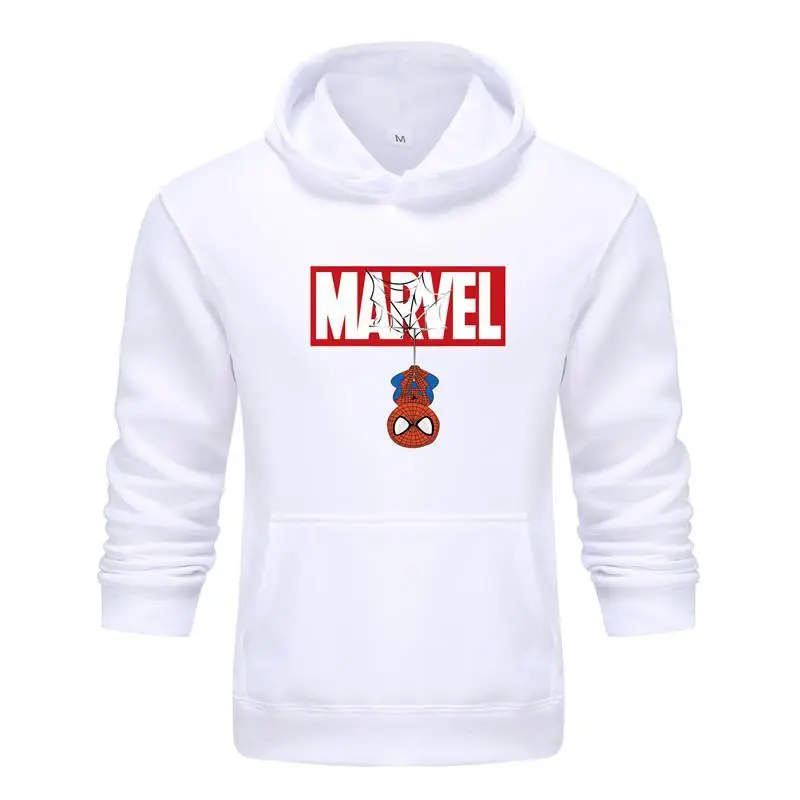 2020 осень зима кофты с капюшоном &quotMarvel&quot Человек паук мужские толстовки топы