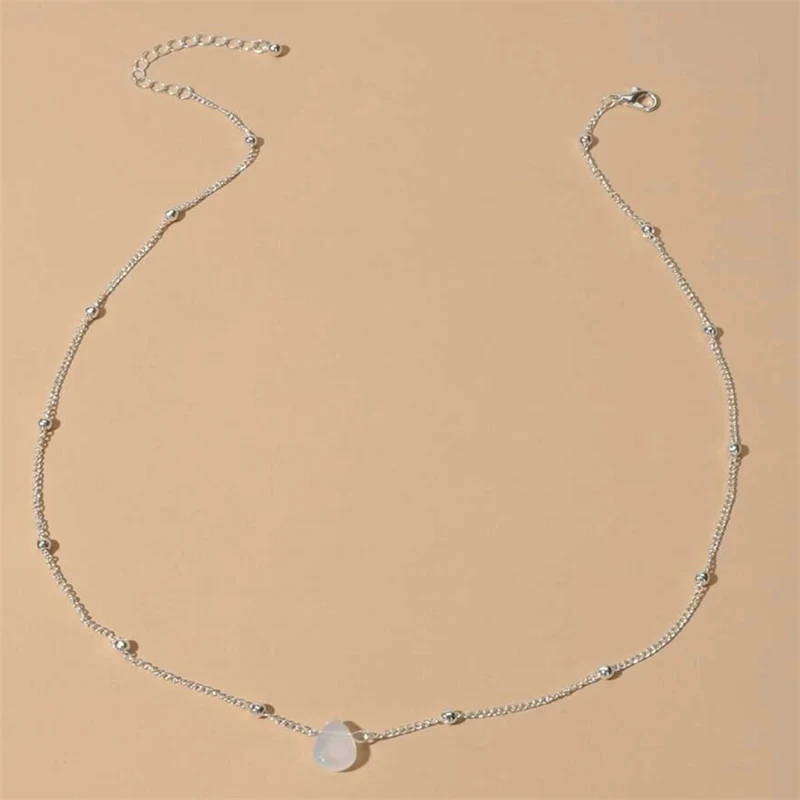 

Women Neck Chain Gold Color Choker Necklaces Thin Chain On The Neck Minimalist Pendant Jewelry 2021 Chocker Collar collares