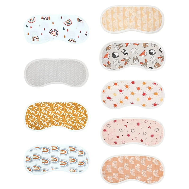 

1pc Cotton Baby Burp Cloth Soft Absorbent Breathable Baby Bib Shoulder Pad Newborn Saliva Towel For Kids Feeding Hiccup Cloth
