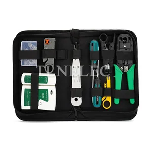 household five class six classes network crystal head wiring tool combinations triple purpose cable clamp tester tool kit suit free global shipping