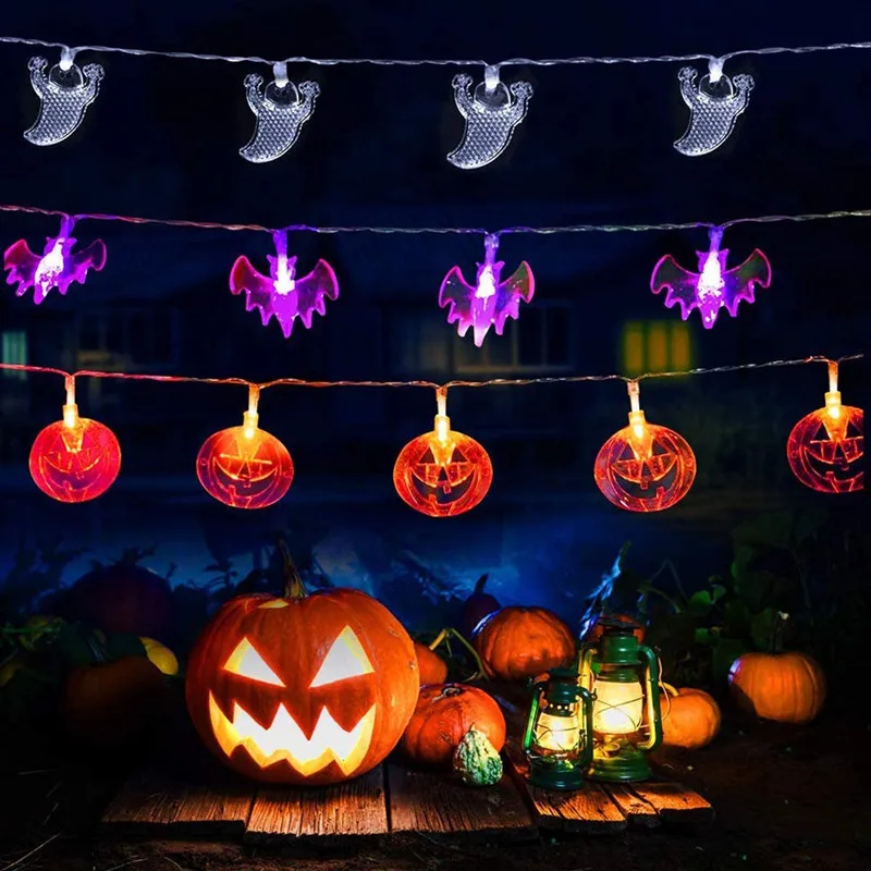Гирлянда светодиодная на Хэллоуин, 8 режимов, 3 м, 20 светодиодов от AliExpress WW