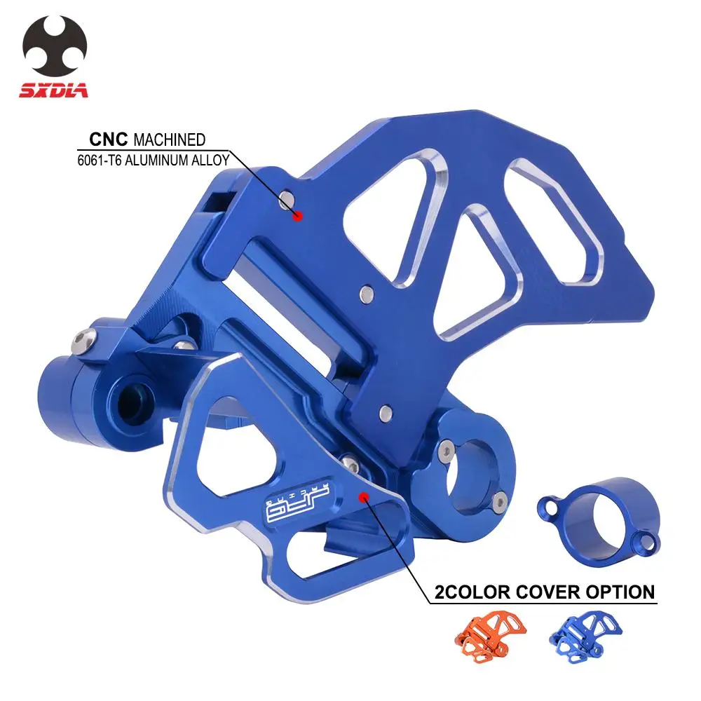 

Motorcycle CNC Aluminum Rear Brake Disc Guard Caliper Guard Hub Set For Husqvarna FC TC TE FE 125 150 250 300 350 450 501