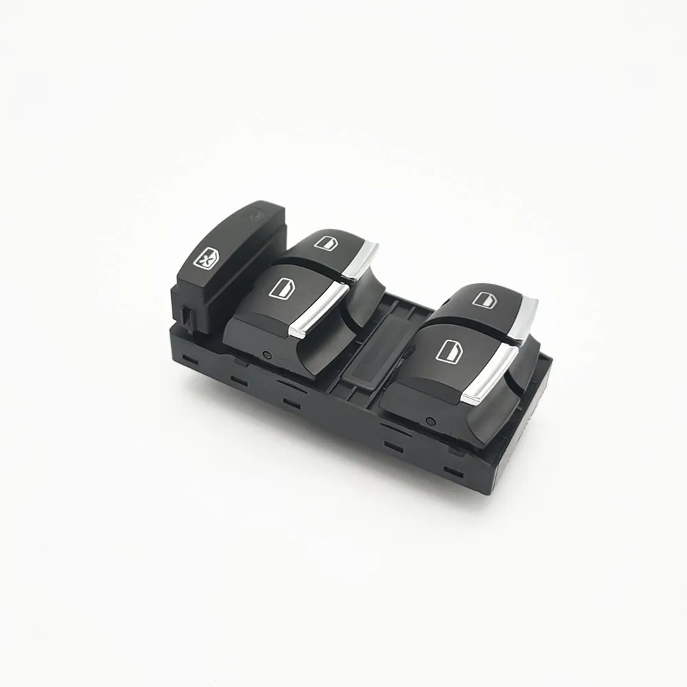 Новый хром Мастер переключатель окна Управление кнопка для A3 8P A6 S6 RS6 C6 Q7 2004 2005 2006