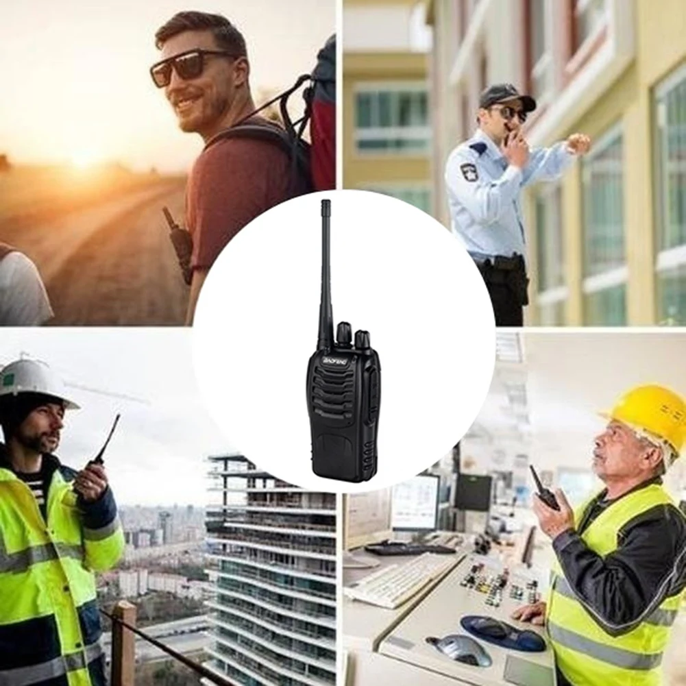 BF-888S радиус действия 5 км Беспроводная рация UHF talkie портативная двухсторонняя радиосвязь