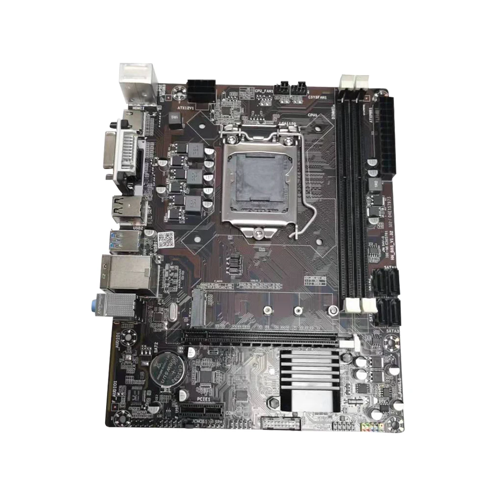 

B85 M-ATX Motherboard for LGA 1150 i3 i5 i7 E3 DDR3 1866/1333/1600/1066MHz 16GB M.2 SATA3 USB3.0 VGA DVI Mainboard