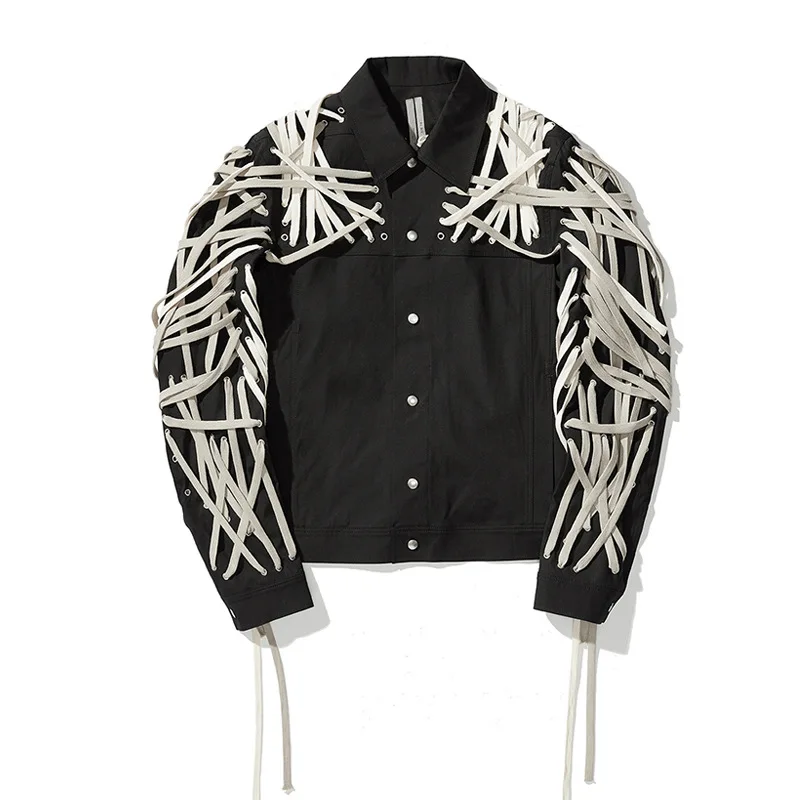 

WholesaleNew Heavy Industry owen Coat WomenOuterwearpure manual 2020 autumn dark single breasted drawstring wholesale