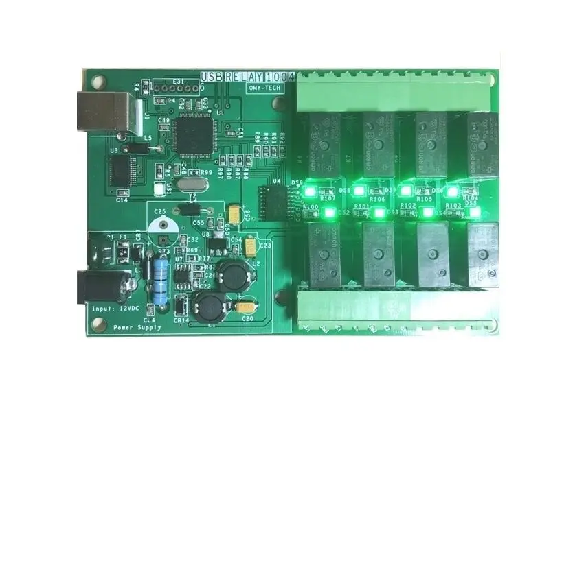 

8-полосная плата управления реле, 8-полосный релейный модуль OMRON G5Q