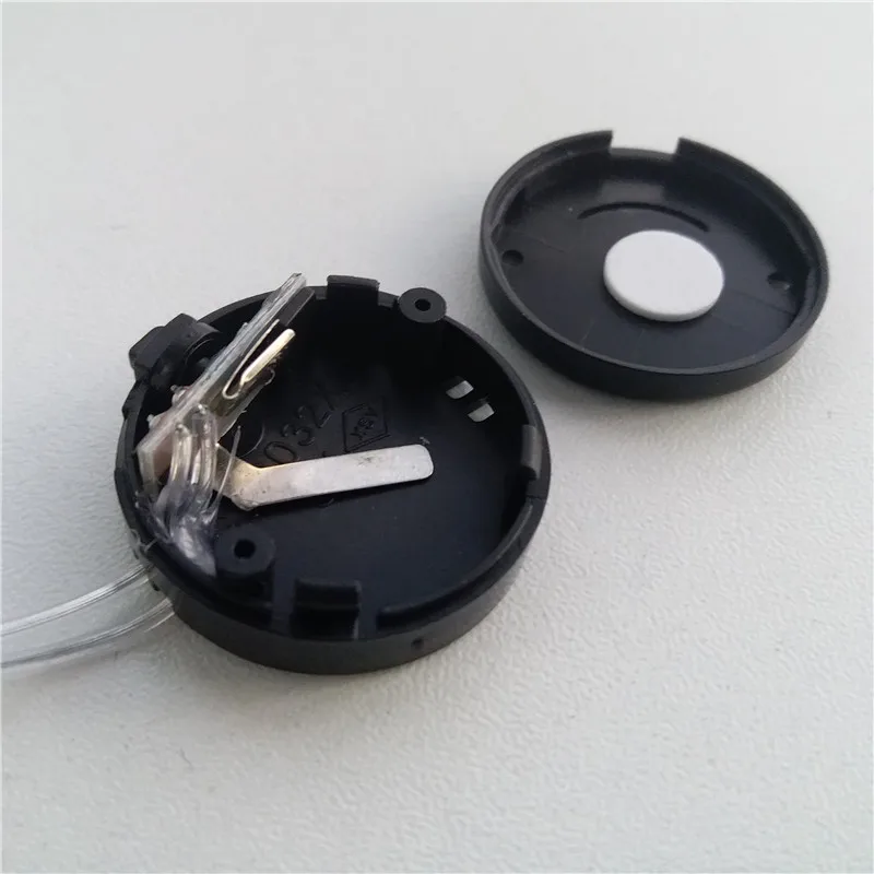 10pcs CR2032 button battery box two with cover switch seat 6V flashing function black line | Обустройство дома