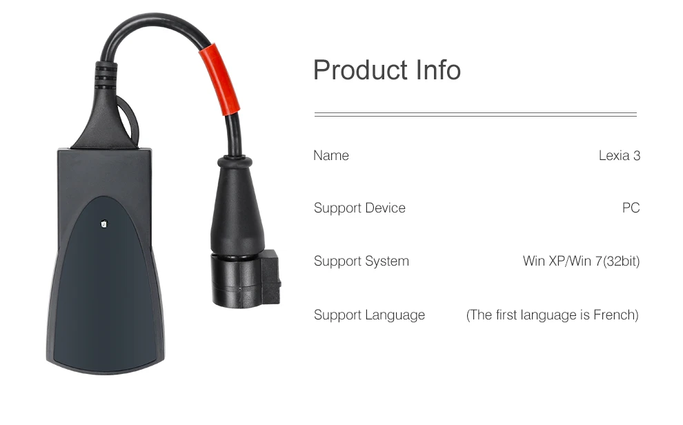 Lexia 3 pp2000 Full Chip Lexia3 V48/V25 Newest Diagbox V7.83 PP2000 Lexia-3 Firmware 921815C PSA COM for Peugeot Diagnostic Tool