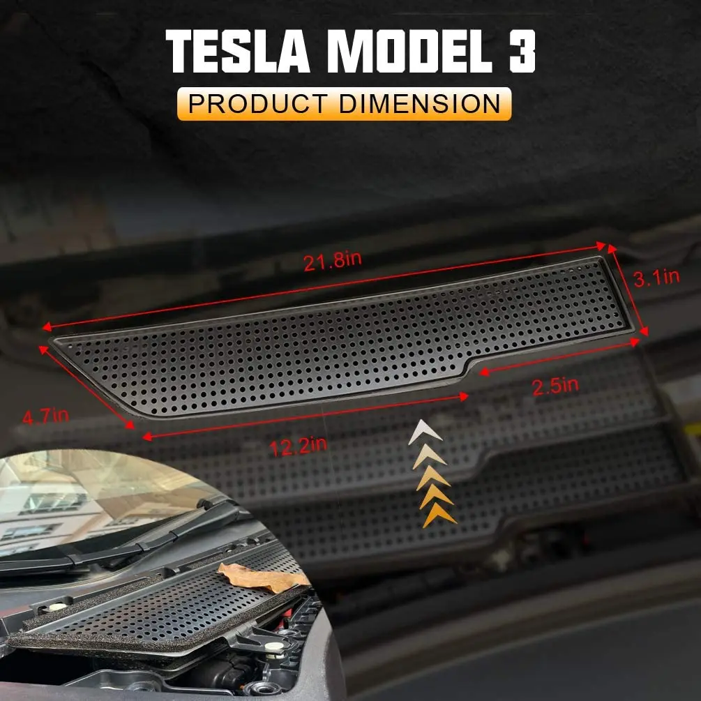 2019-2021 Tesla Model 3 Автомобильная Крышка вентиляционного отверстия для воздушного