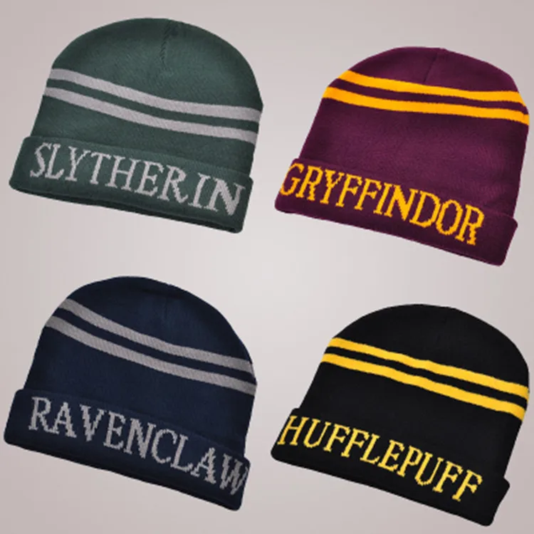 Harr Poter Movie hats аксессуары для косплея хогварт Гриффиндор слизеринс Студенческая