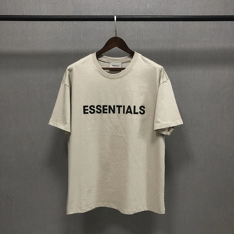 

2021 New Oversize FOG Essentials T-Shirt Men Women 1:1 Top Quality Summer Style Tee Summer Cotton Hip-Hop Essentials T shirt