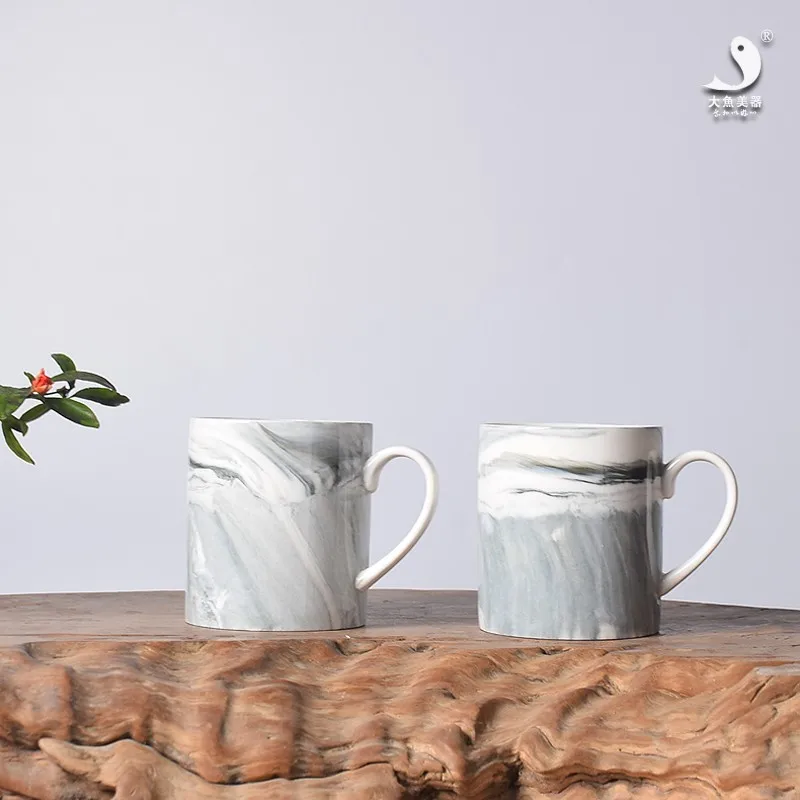 

Marble Coffee Mug Cup Ceramic Personal Office Milk Tea Mug Coffee Koffie Cup Cups And Mugs Ceramic Porcelain Creative A5B